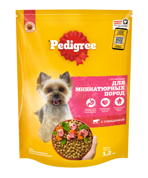 PEDIGREE® для взрослых собак миниатюрных пород